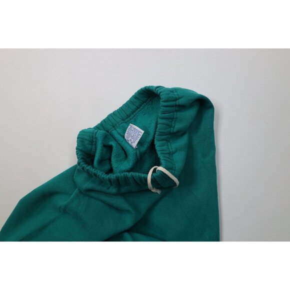 Vtg 80s 90s Russell Athletic Mens Medium Faded Blank Sweatpants Joggers Teal USA - Picture 8 of 13